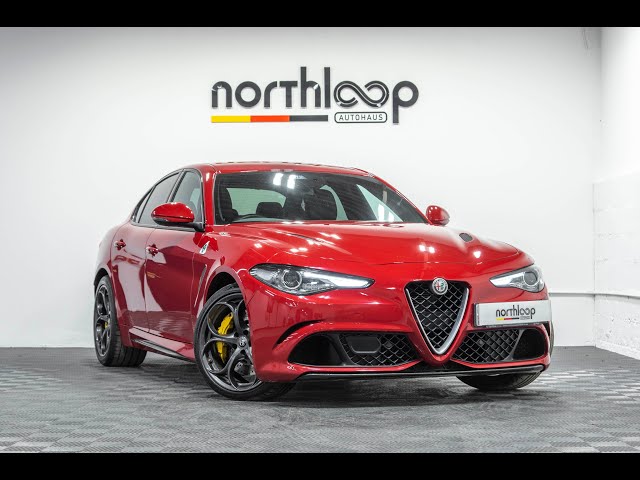 503 BHP ALFA ROMEO GIULIA 2.9 V6 BITURBO QUADRIFOGLIO 5d