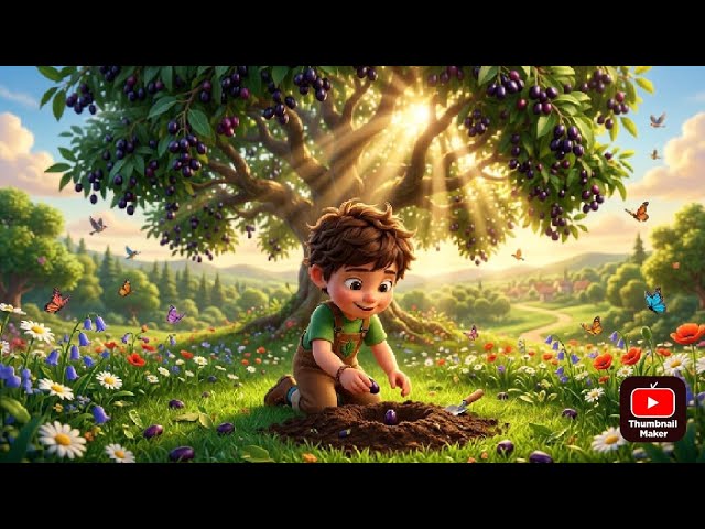 He Planted One Jamun Seed... What Happened Next Will Inspire You! 🌱🌳 | 3D Animation