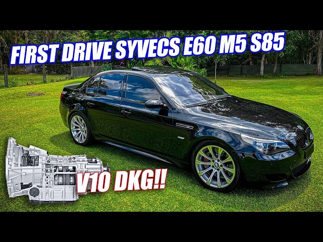 BMW E60 M5 CSL DCT Syvecs FIRST DRIVE!: EP6 #s85DCT #DKGV10