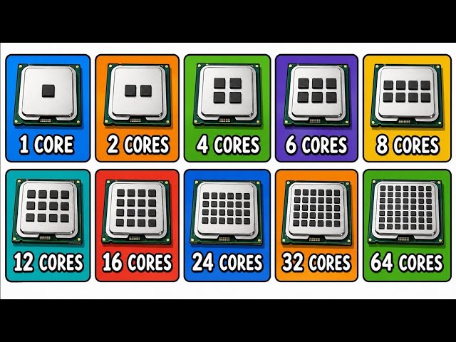 Every CPU Core Count Explained In 13 Minutes!
