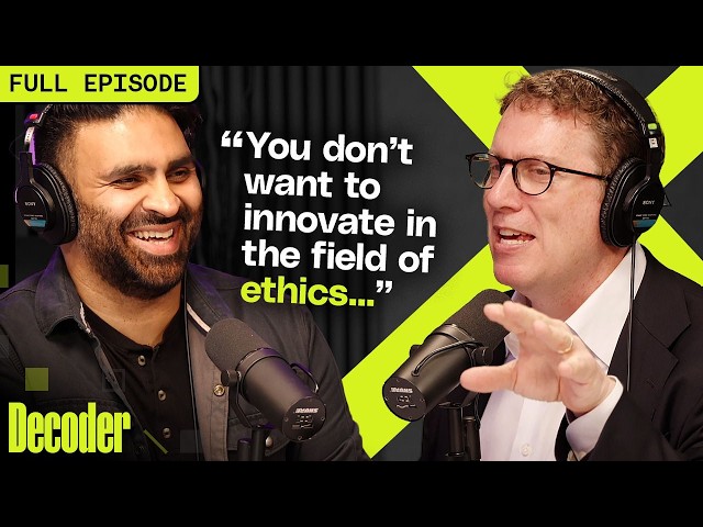 Actually it’s about ethics in journalism, with Ben Smith | Decoder