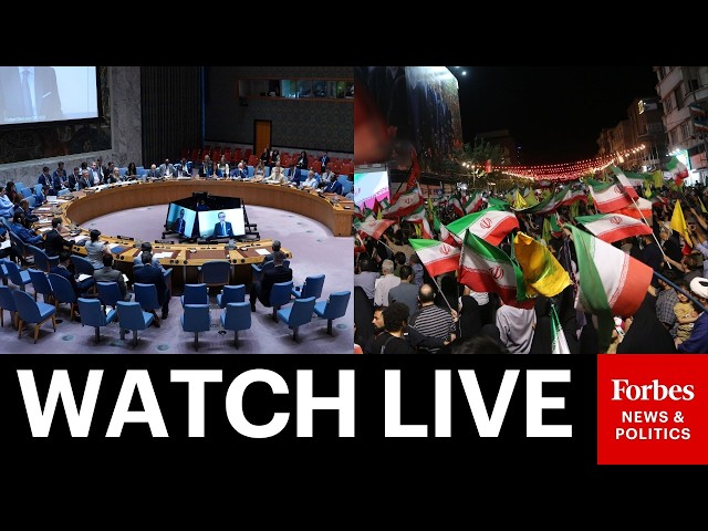 LIVE: UN Security Council Holds Meeting On Middle East As U.S.-Iran Ceasefire Remains Uncertain