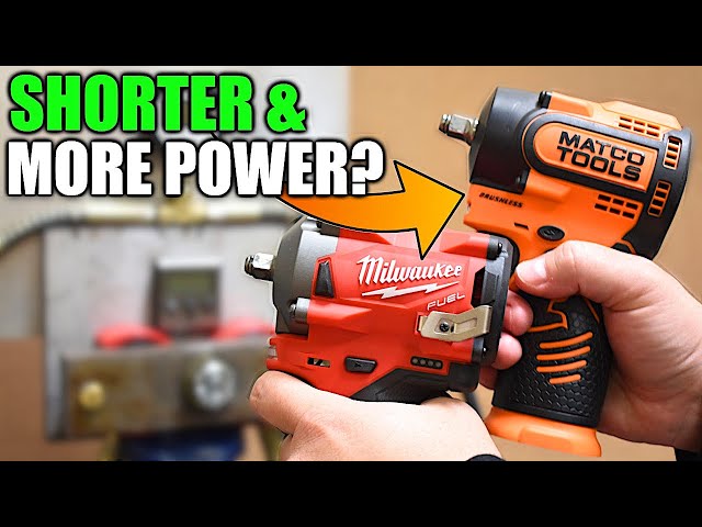Matco's New Compact Impact vs M12 & DeWalt Xtreme