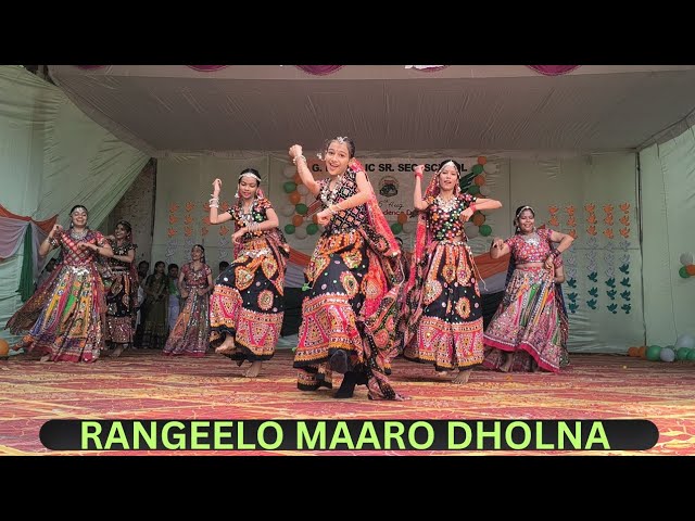 Rangeelo Maaro | Independence Day Special Dance Performance | Bollywood Dance | School Dance 