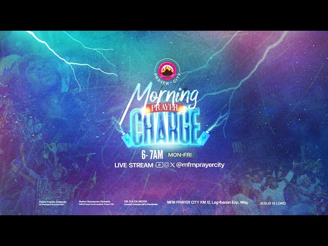 MORNING PRAYER CHARGE || MAXIMISING THE LAWS OF HARVEST || 17-12-2025 || PRAYER CITY