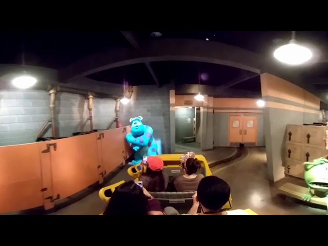 Day 2319: Alert! We have a 2319 with #Disney366. Monster's Inc Ride-through in 360°