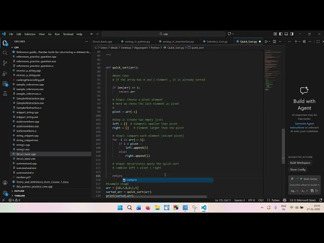 Python Quick Sort — The Drama Queen of Sorting Algorithms