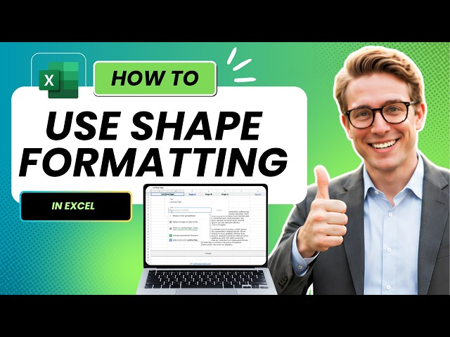 How to Use Shapes Formatting in Excel (Tested)