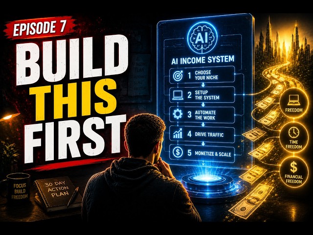 Episode 7  How to Build Your First AI Income System Step by Step