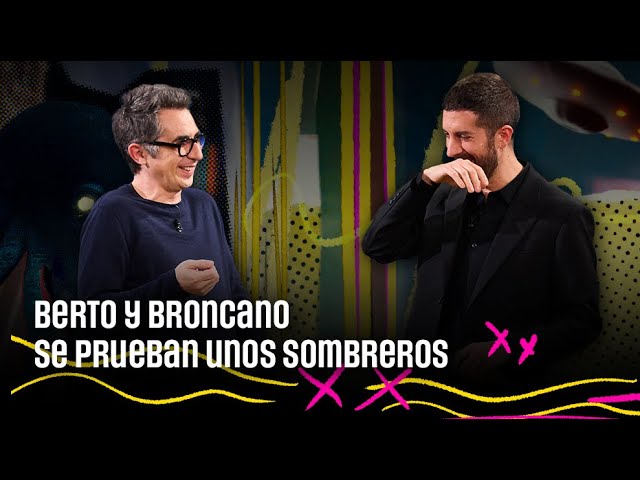 Berto Romero y Broncano se prueba unos sombreros | #LaRevuelta 20.03.2025