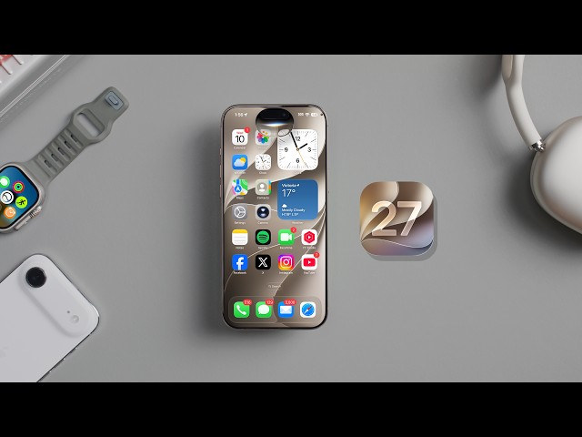 iOS 27 - Top 10 New Features + Siri AI Demo!