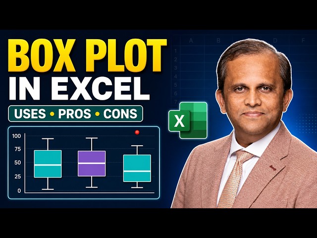 93. Box and Whisker Chart in Excel | Uses, Advantages, Disadvantages & How to Create It
