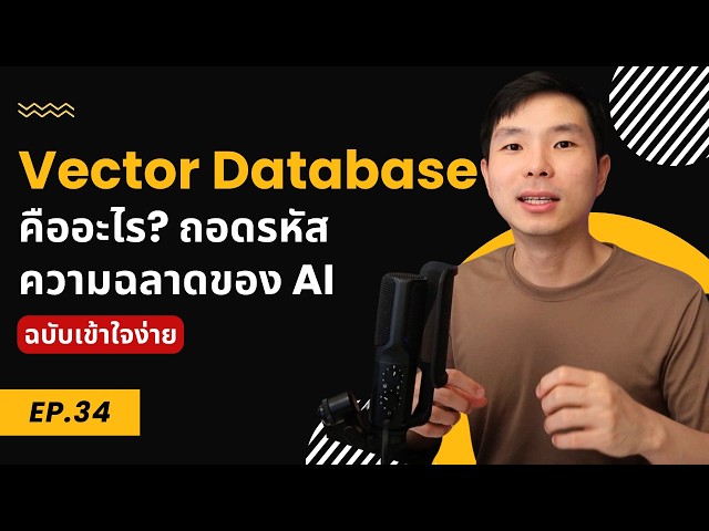 Vector Database คืออะไร? เบื้องหลังความฉลาดของ AI