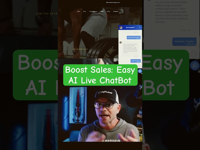 Boost Sales with EASY AI ChatBot