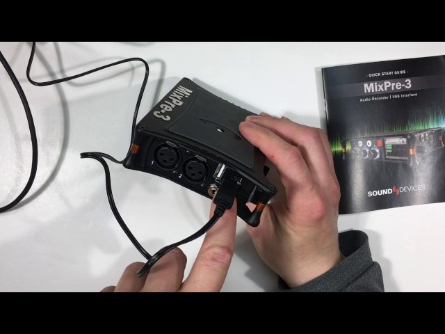 Sound Devices MixPre-3 Power Spec and Updates