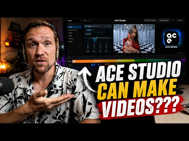 ACE Studio Music Video, Plugins, AI Clarinet player