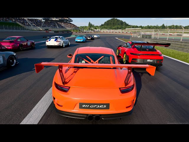 Gran TURISMO 7™ Lendas da Copa Porsche 🇩🇪 Nürburgring Sprint. Porsche 911 GT3 RS 991 '16. GT7 PS5