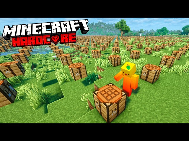 Minecraft But If I Place A Block, The World COPIES IT