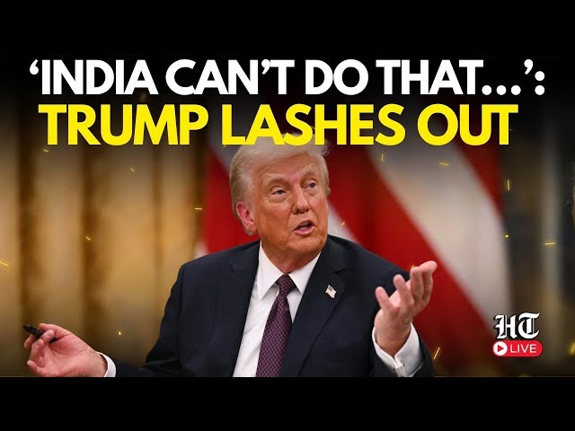 LIVE | Trump To Impose More Tariffs On India? | ‘India Shouldn’t Be Doing That…’ | Tariff Tensions
