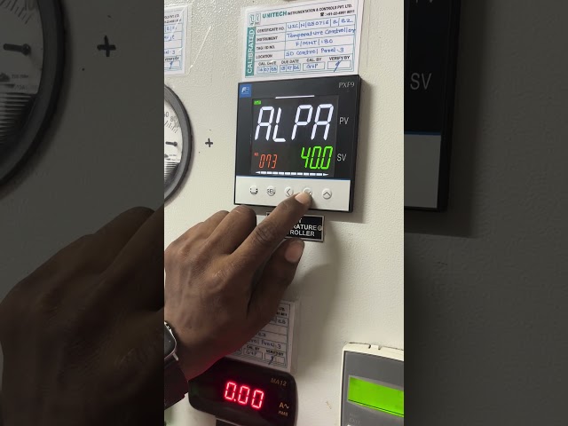 Fuji Electric FX series Temperature Controller Parameter setup