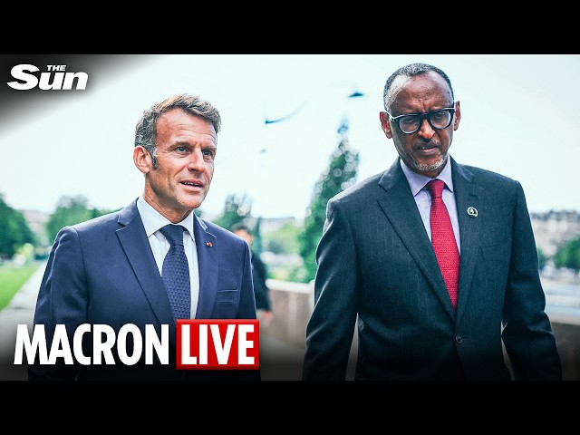 LIVE: Macron welcomes Kagame in Paris as new Rwanda genocide memorial is unveiled