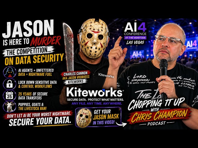 AI Fears: Jason Voorhees on Data Security at AI4 Conference