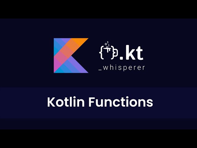 Advanced Kotlin: Advanced Functions 01