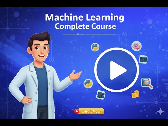 Machine Learning Course for Freshers | Python, Projects & Certification | Yajentio Training Academy