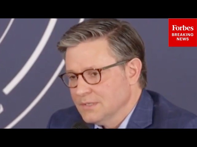Mike Johnson Asked: 'Is This End Of The Legislating Cycle' If SAVE America Act Doesn't Pass?