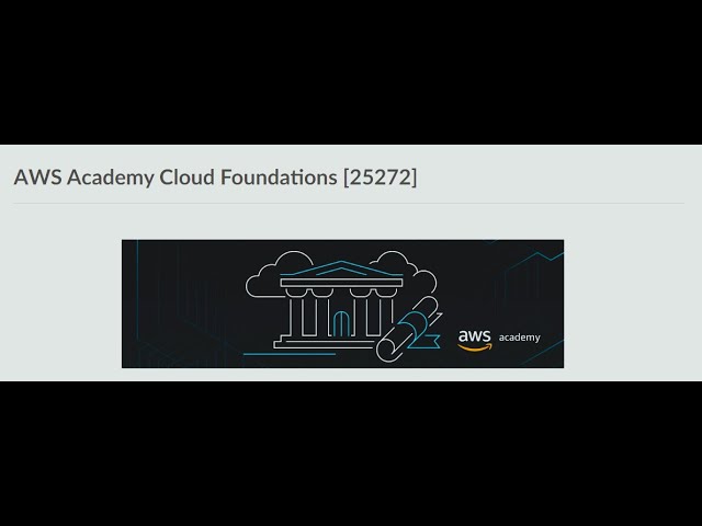 Module 6 Knowledge Check Answers || AWS Academy Cloud Foundations