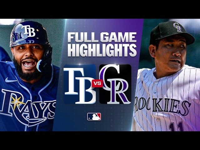 RAYS vs. ROCKIES: Official Full Game Highlights (August 5) | 2026 MLB Season