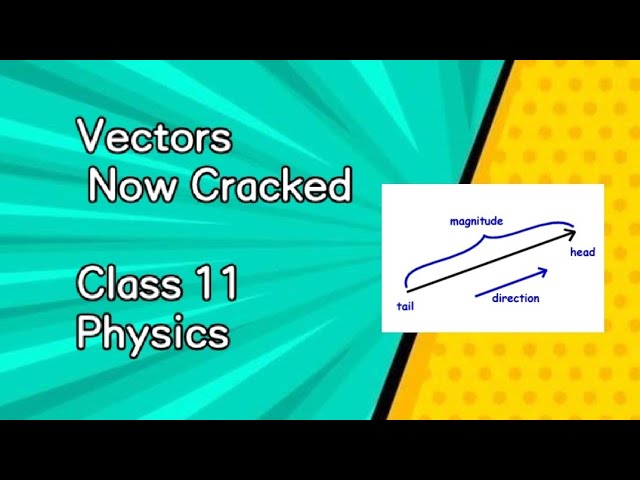 Stop Struggling with Vectors: Class 11 Physics Ultimate Guide | SKScienceKoaching | 