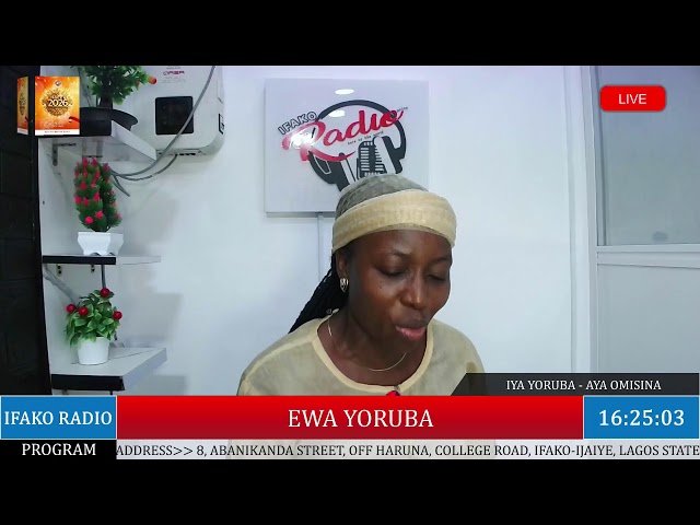 EWA YORUBA ON IFAKO RADIO