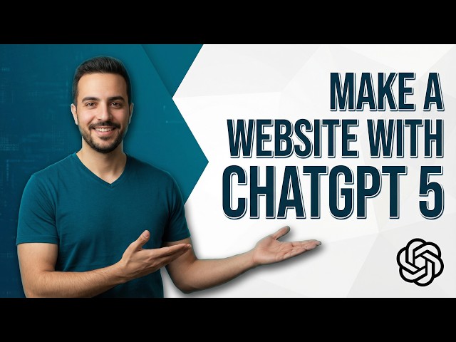How To Make A Website With ChatGPT 5 (2026 Easy Guide)