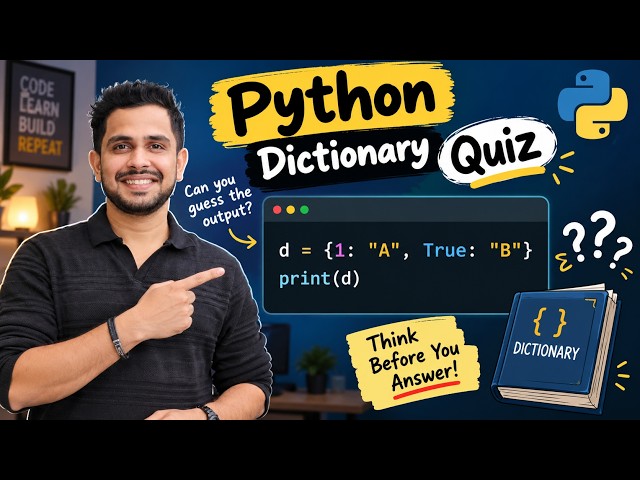 Python Quiz: What Happens When 1 and True Are Dictionary Keys?