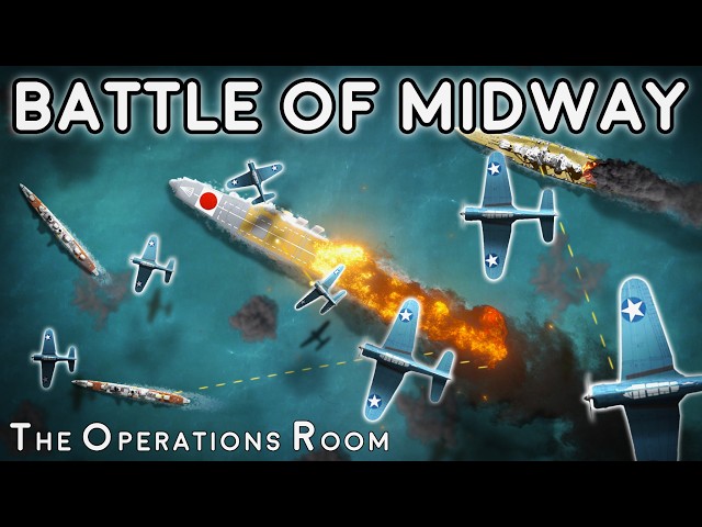 The Battle of Midway (1/2) - The Turning Point of the Pacific War - Animated