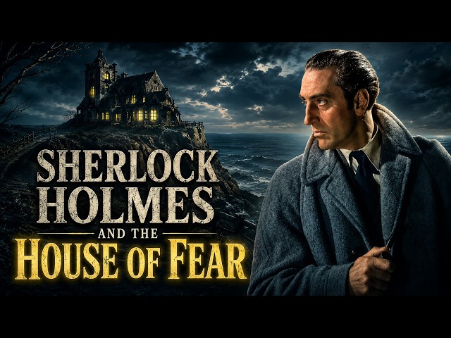 Sherlock Holmes: The House of Fear (1945) [Colorized] | Basil Rathbone | Full Movie in Color [HD]