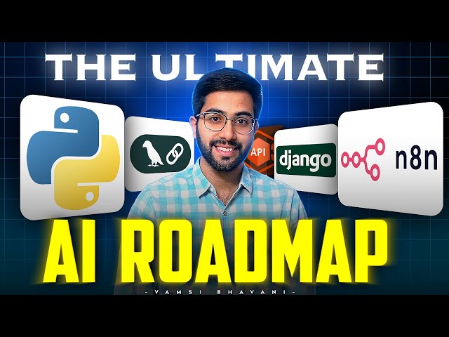 AI Roadmap for Beginners | Telugu | Vamsi Bhavani