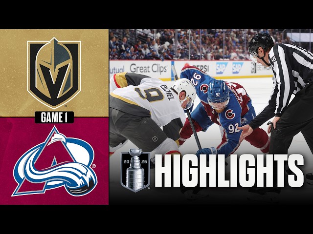 Golden Knights vs. Avalanche | NHL Playoff Highlights | Game 1 | May 20, 2026