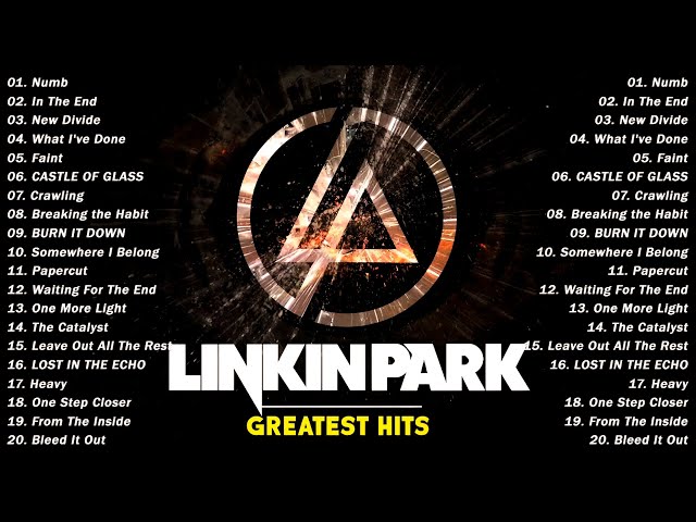 Linkin Park 🔥Linkin Park Greatest Hits Playlist 2025🔥The Best of Linkin Park of All Time #linkinpark