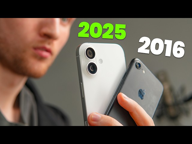 These iPhones are almost a DECADE apart. How big is the difference ?