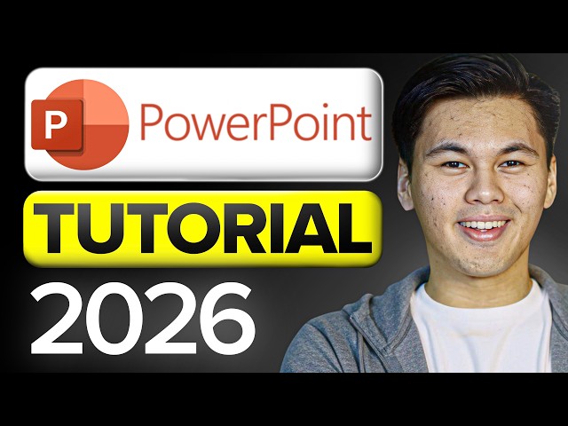 Powerpoint Full Tutorial for Beginners 2026: Step by Step