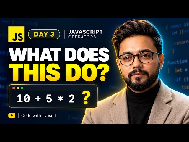 JavaScript Operators & Expressions Explained | Day 3