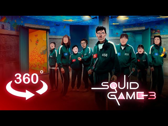 SQUID GAME SEASON 3 Animation in 360° VR Parody