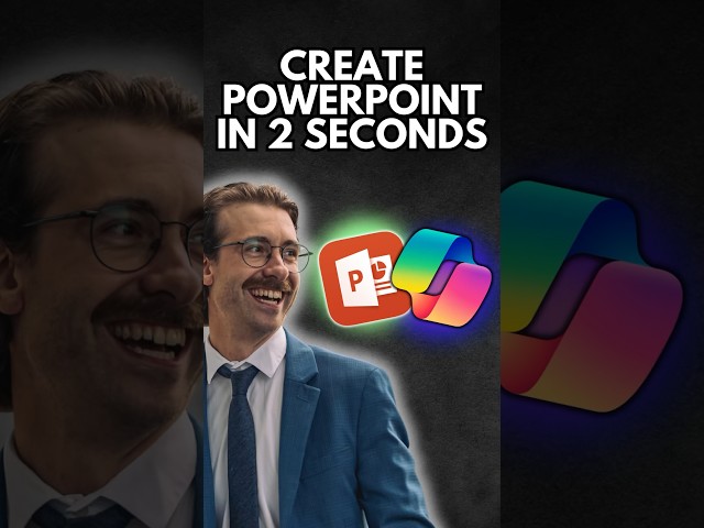 Create powerpoint in SECONDS with Microsoft Copilot