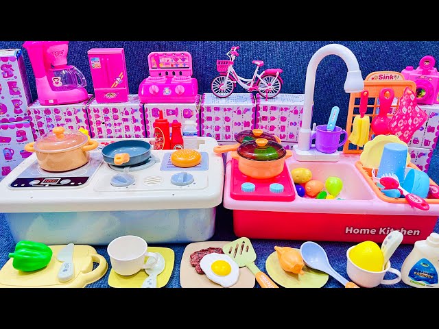 10 Minutes Satisfying with Unboxing Automatic Kitchen Appliance Playset ASMR | Review Toys