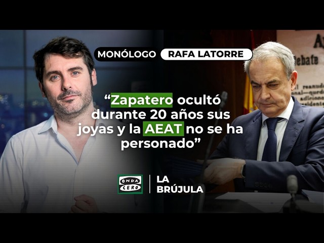 Latorre exposes the resignation at the Tax Agency: "Zapatero hid jewels and they haven't filed ch...