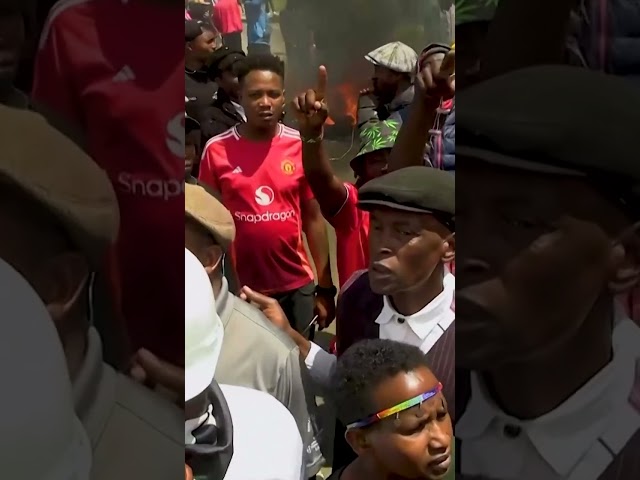 Protests over proposed ebola quarantine facility #shorts