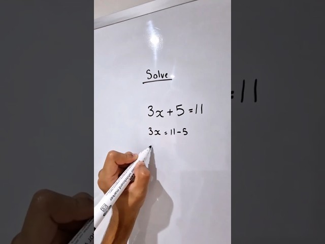 Linear Equations Solution