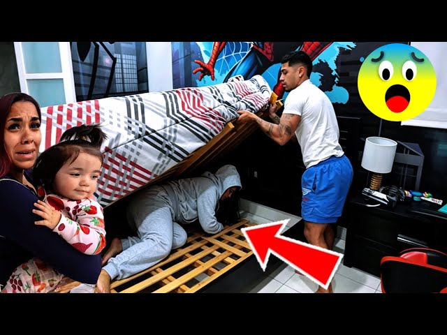 OMG Jp Saw The Evil Twin Hiding under the Mattress 😳